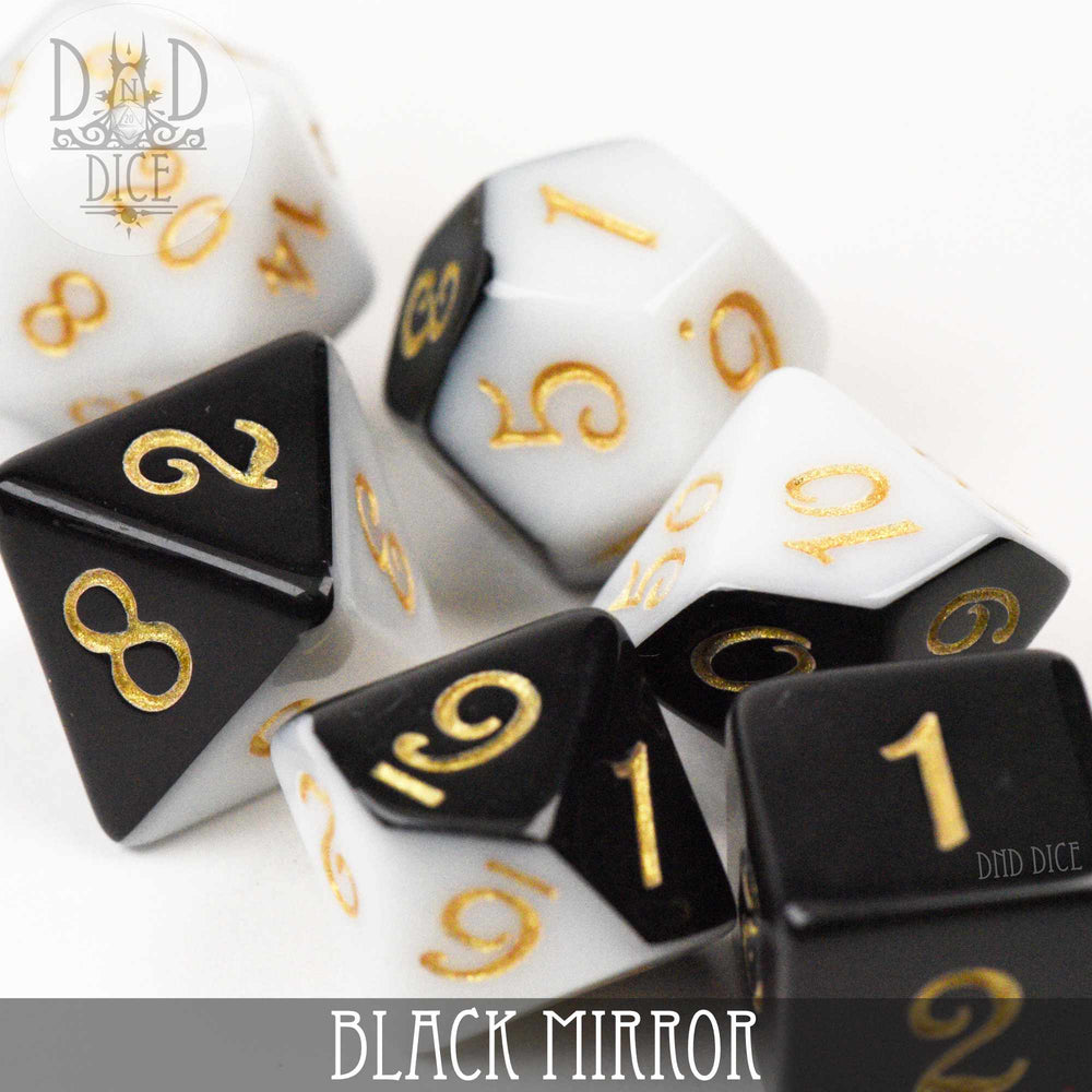 Black Mirror Dice Set (Online Order Only)