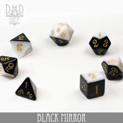 Black Mirror Dice Set (Online Order Only)