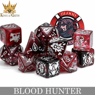 Blood Hunter - 12 Dice Set