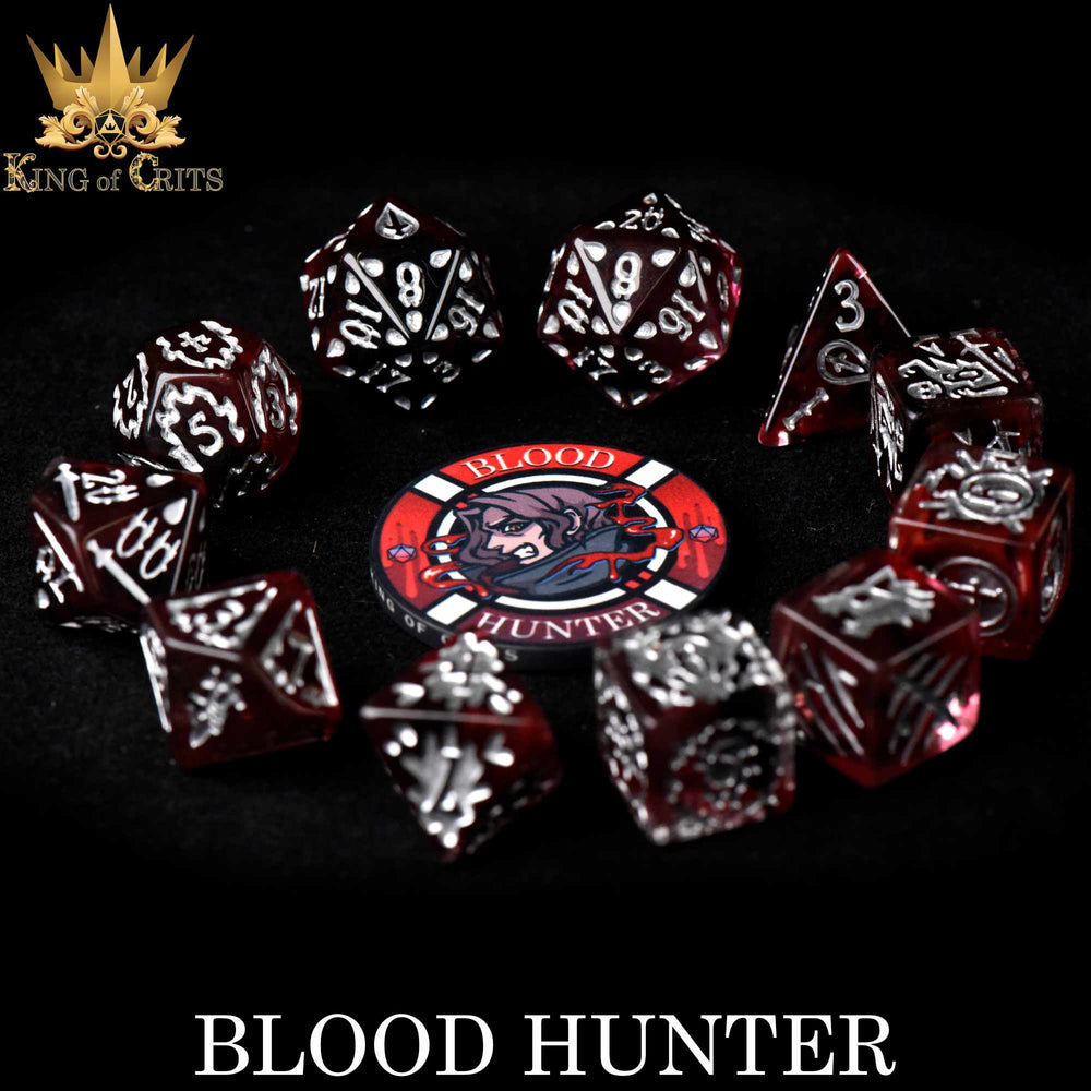 Blood Hunter 11 Dice Set (Online Order Only)