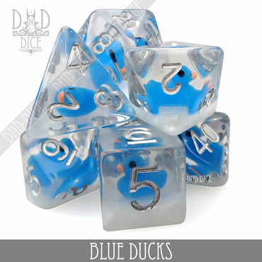 Blue Ducks Dice Set (Online Order Only)