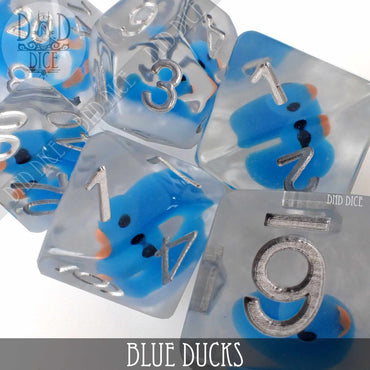 Blue Ducks Dice Set (Online Order Only)