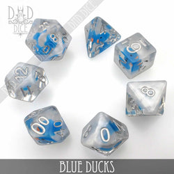 Blue Ducks Dice Set (Online Order Only)