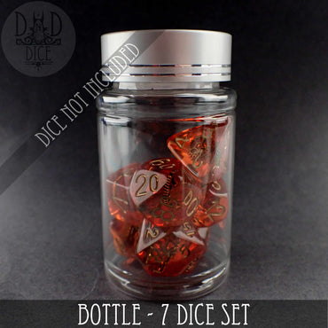 Display Bottle - 7 & 11 Dice Sets (Online Order Only)