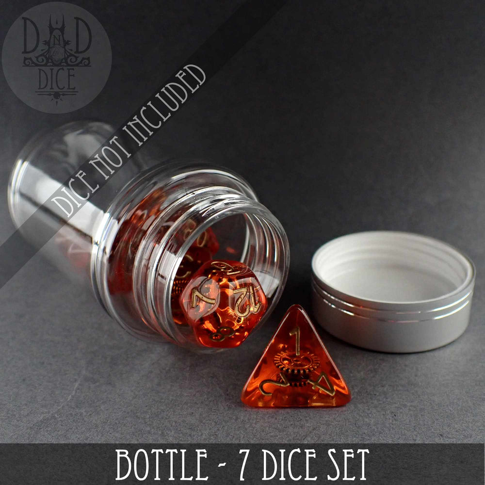 Display Bottle - 7 & 11 Dice Sets (Online Order Only)