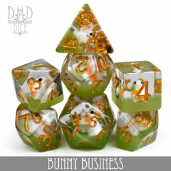 Bunny Business Dice Set (Online Order Only)