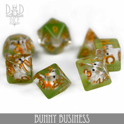 Bunny Business Dice Set (Online Order Only)