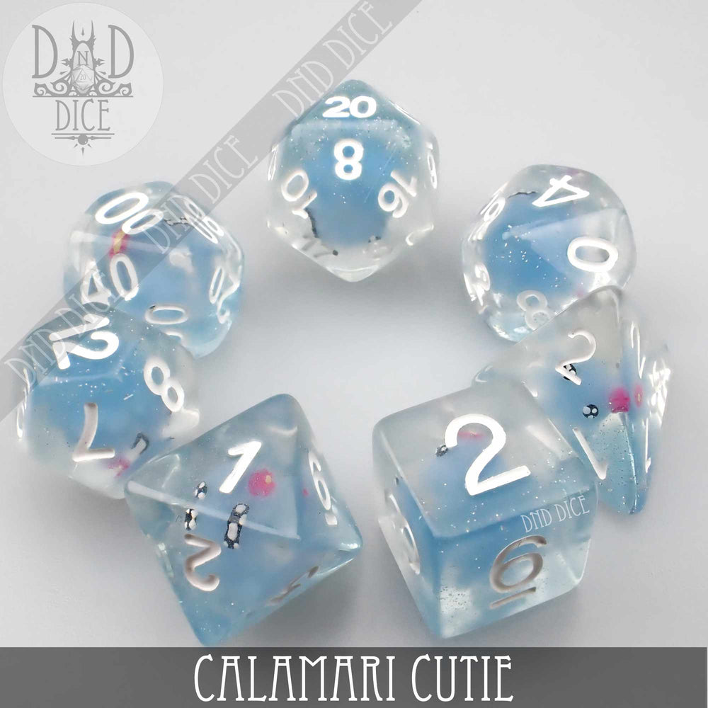 Calamari Cutie Dice Set (Online Order Only)