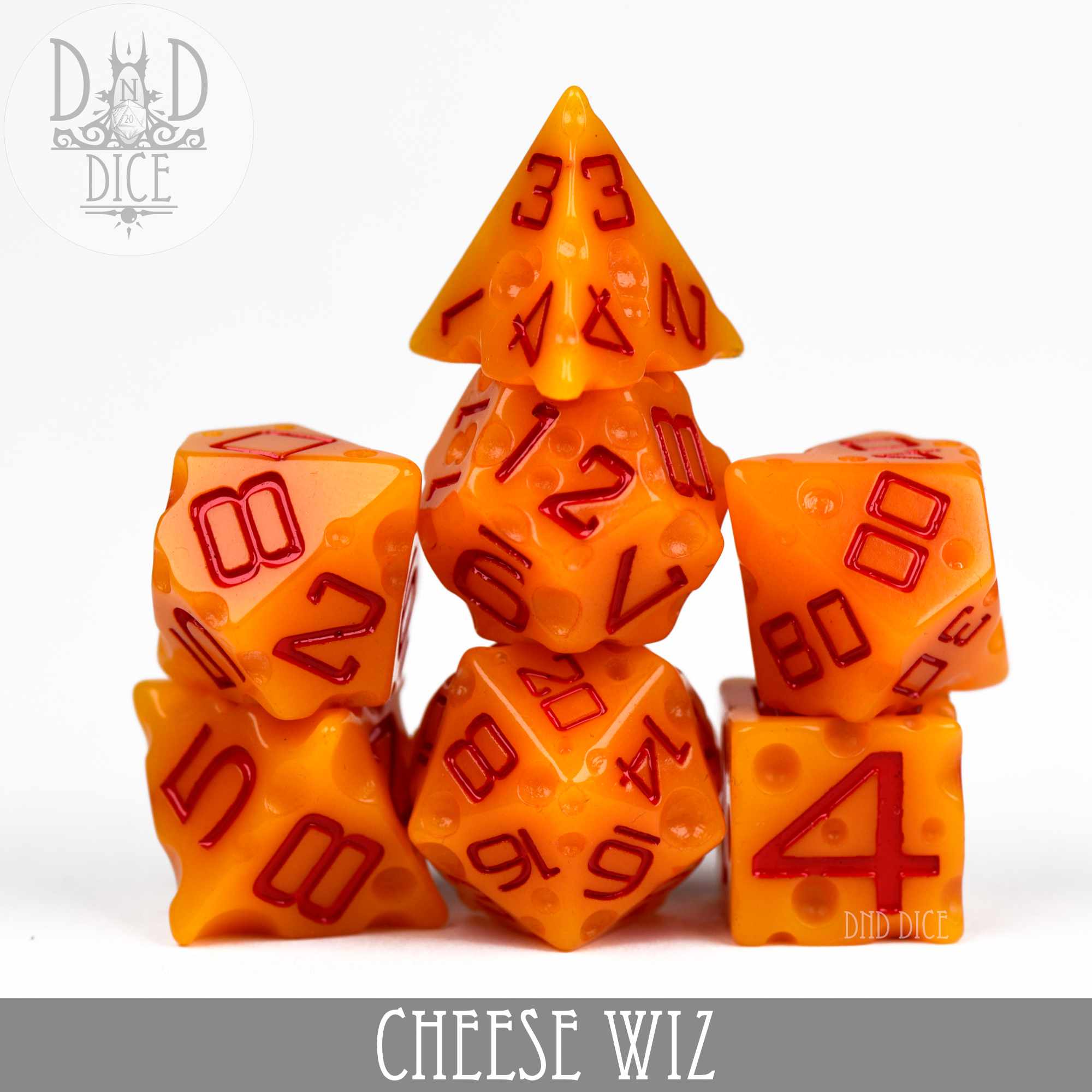 Cheese Wiz Dice Set (Online Order Only)