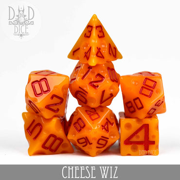 Cheese Wiz Dice Set (Online Order Only)