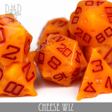 Cheese Wiz Dice Set (Online Order Only)