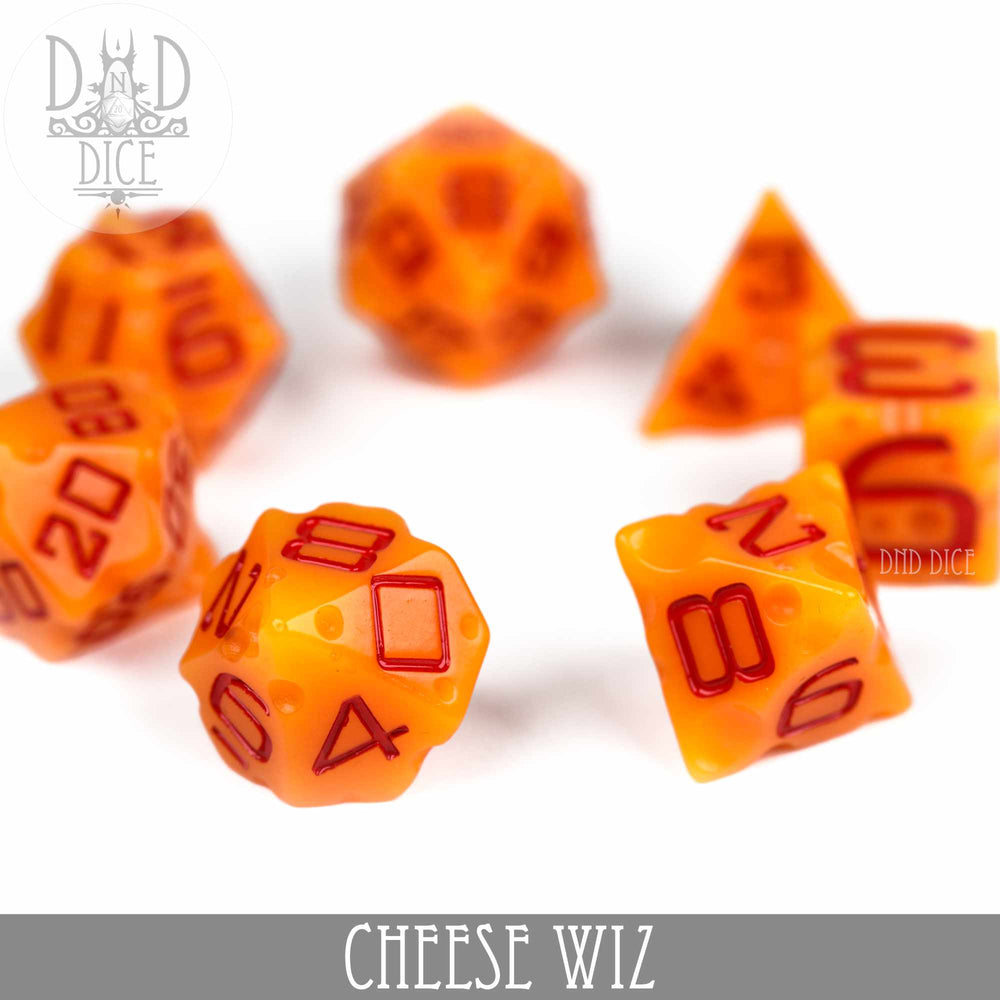 Cheese Wiz Dice Set (Online Order Only)