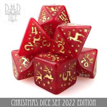 Christmas 2022 Dice Set (Online Order Only)