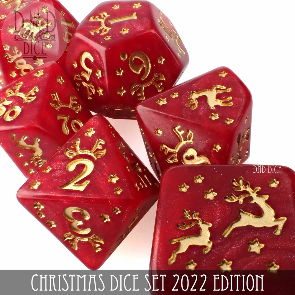 Christmas 2022 Dice Set (Online Order Only)