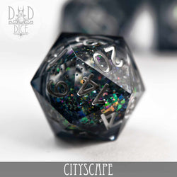 Cityscape Liquid Core Dice Set (Online Order Only)