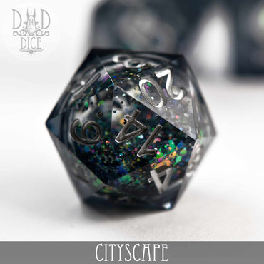 Cityscape Liquid Core Dice Set (Online Order Only)