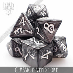 Classic Smoke Dice Set (Online Order Only)