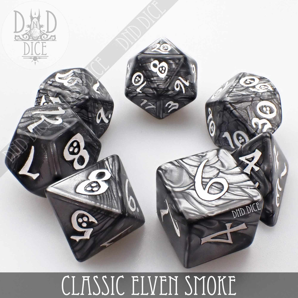 Classic Smoke Dice Set (Online Order Only)