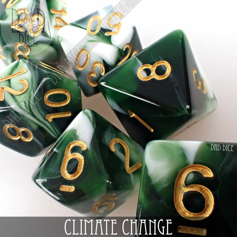 Climate Change 7 or 11 Dice Set (Online Order Only)