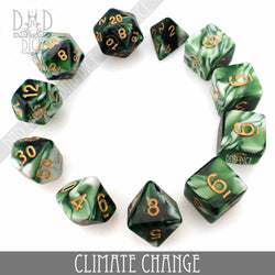 Climate Change 7 or 11 Dice Set (Online Order Only)