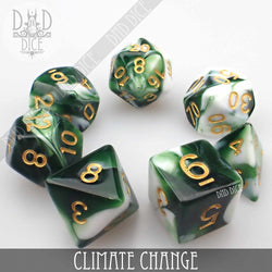 Climate Change 7 or 11 Dice Set (Online Order Only)