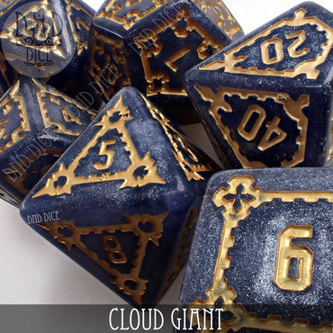 Cloud Giant Dice Set (Oversize) (Online Order Only)