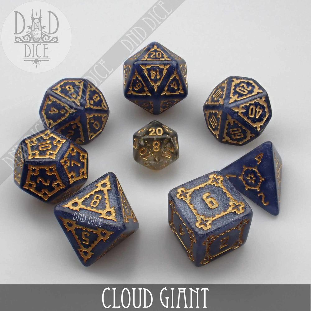 Cloud Giant Dice Set (Oversize) (Online Order Only)