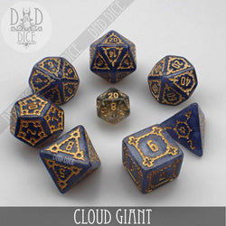 Cloud Giant Dice Set (Oversize) (Online Order Only)