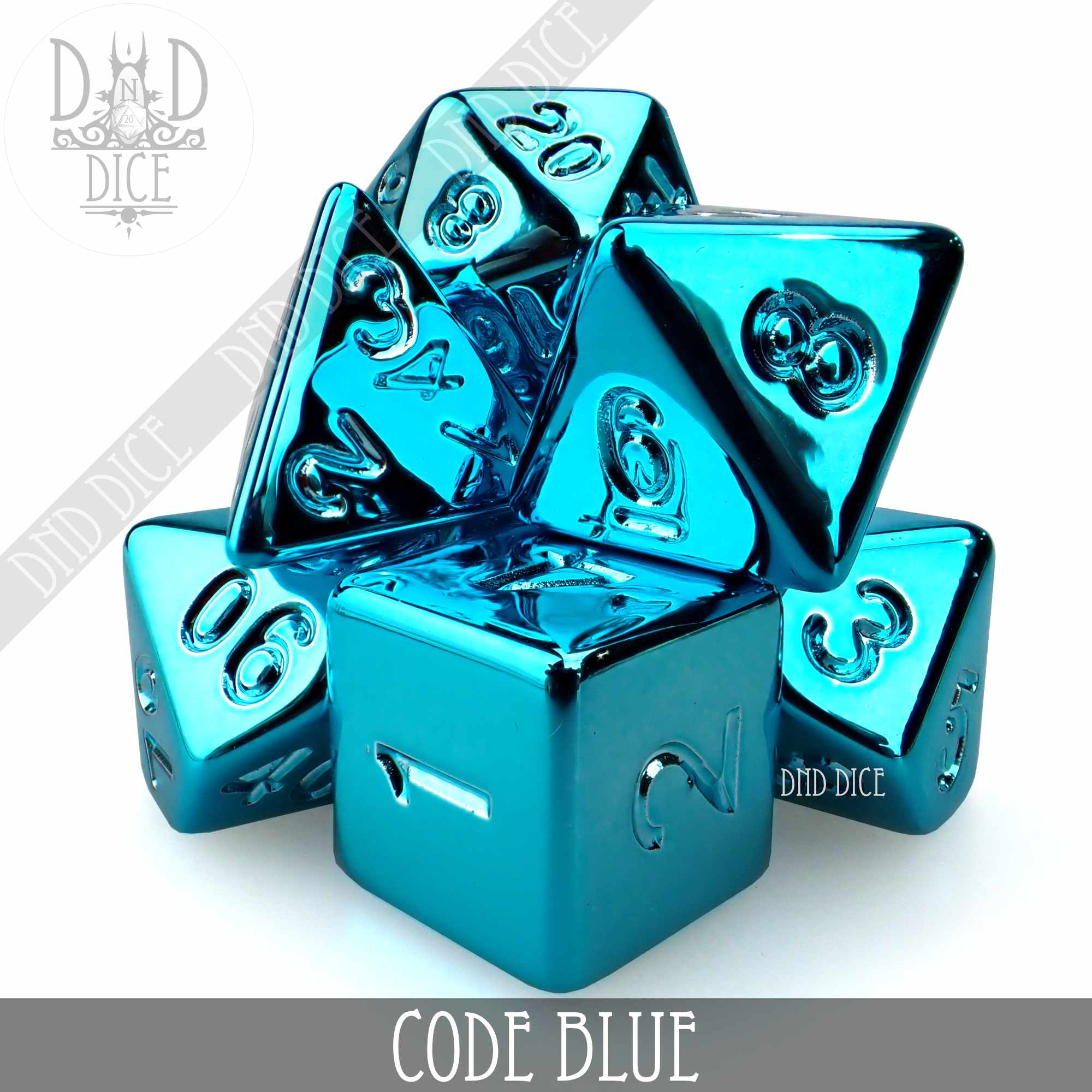 Code Blue Dice Set (Online Order Only)