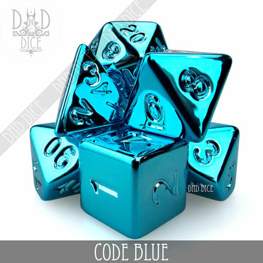 Code Blue Dice Set (Online Order Only)