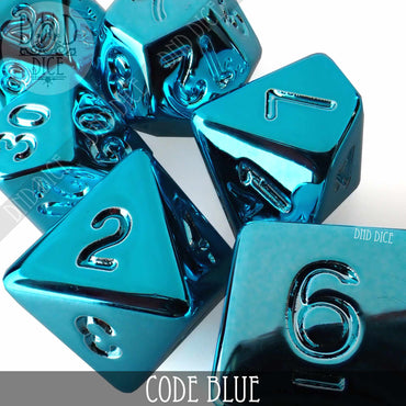 Code Blue Dice Set (Online Order Only)