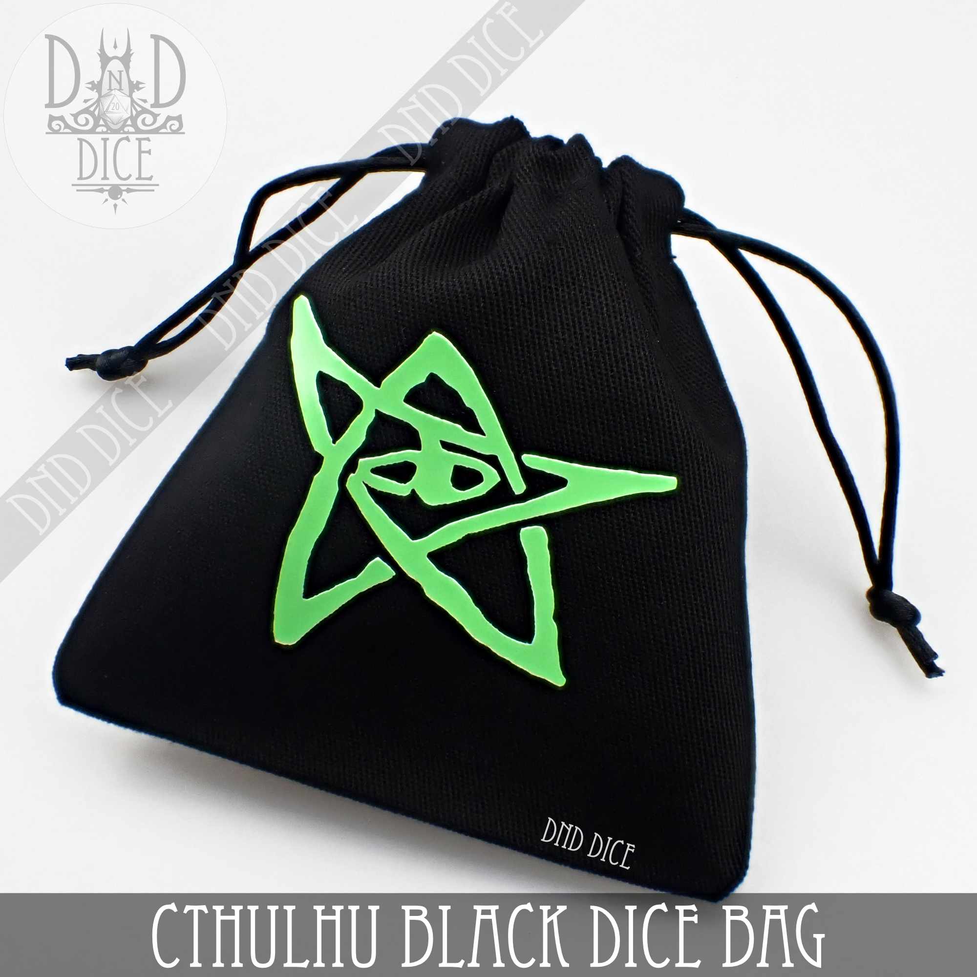 Call of Cthulhu BLACK Dice Bag (Online Order Only)