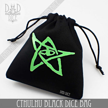 Call of Cthulhu BLACK Dice Bag (Online Order Only)