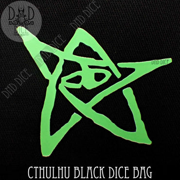Call of Cthulhu BLACK Dice Bag (Online Order Only)