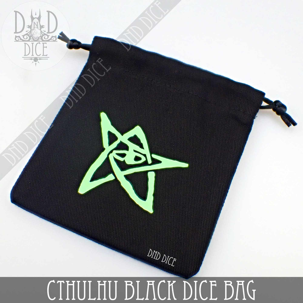 Call of Cthulhu BLACK Dice Bag (Online Order Only)
