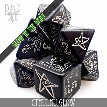 Call of Cthulhu Glow in the Dark Dice Set (Online Order Only)