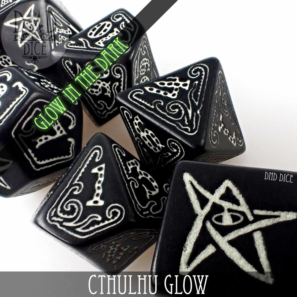 Call of Cthulhu Glow in the Dark Dice Set (Online Order Only)