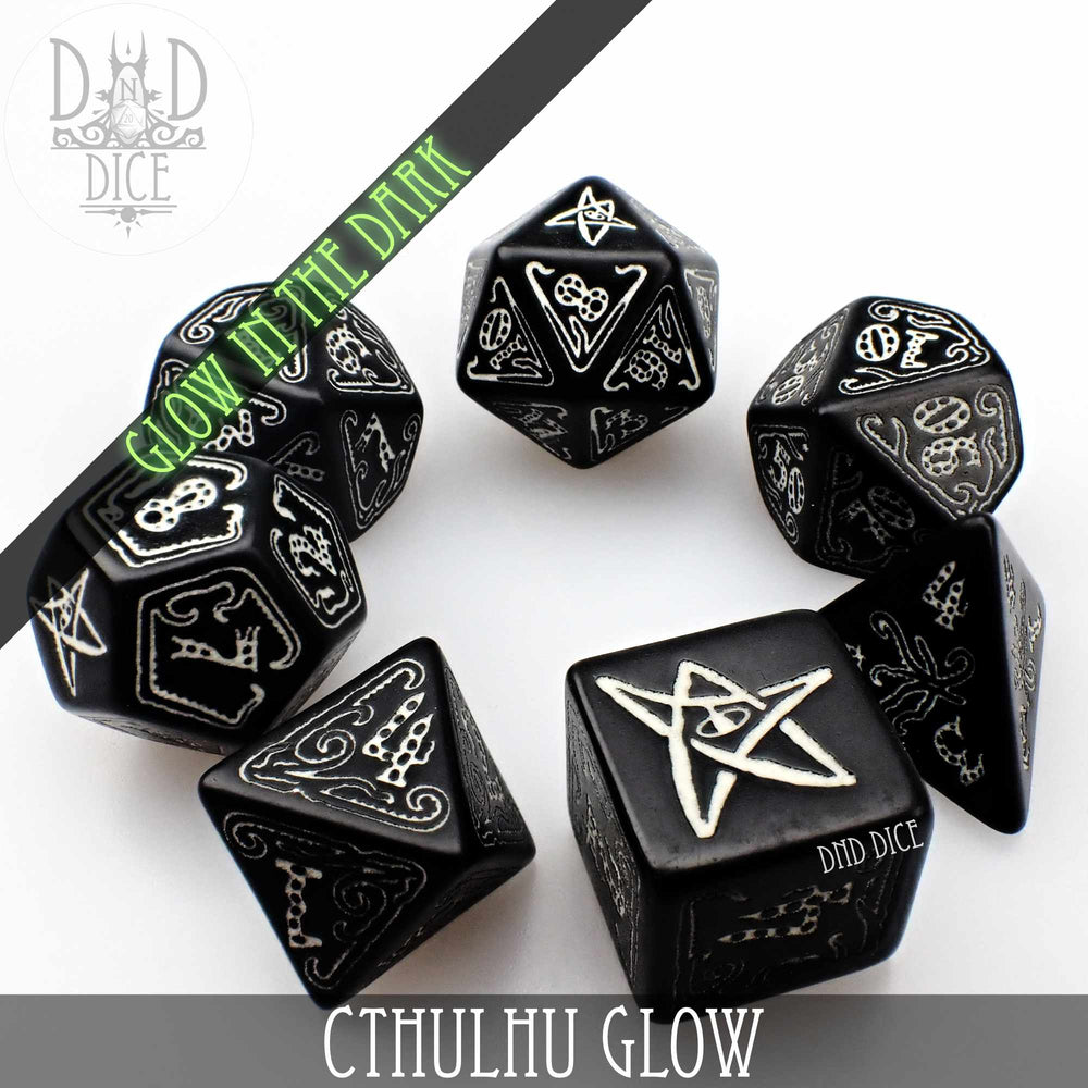 Call of Cthulhu Glow in the Dark Dice Set (Online Order Only)