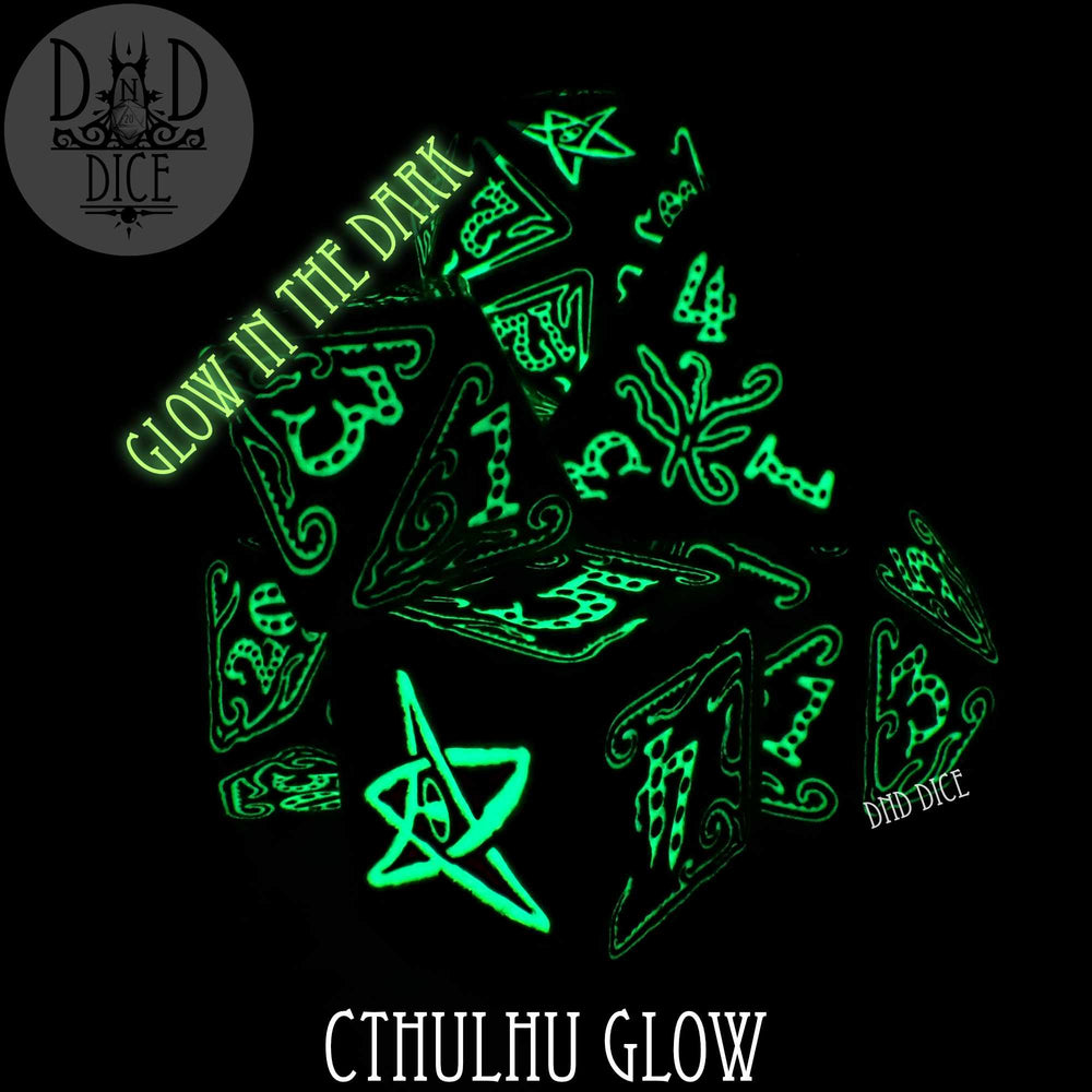 Call of Cthulhu Glow in the Dark Dice Set (Online Order Only)
