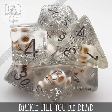 Dance Till You're Dead Dice Set (Online Order Only)