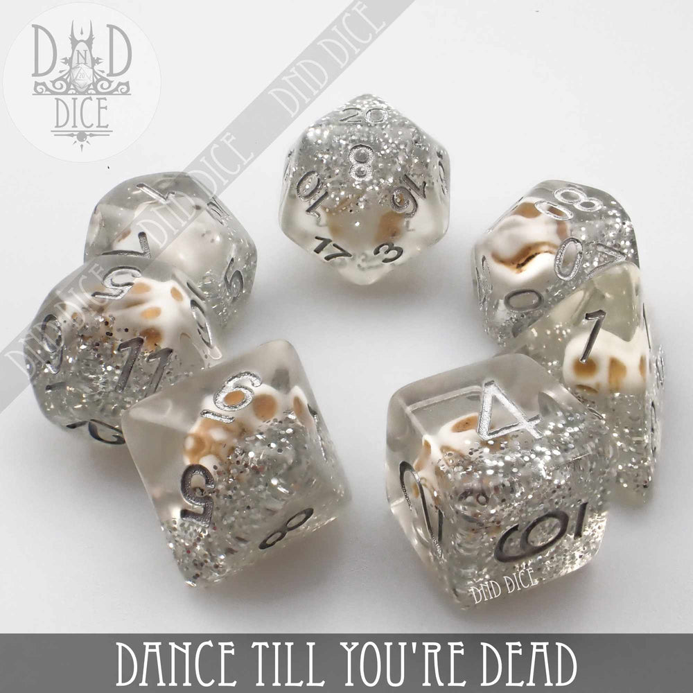 Dance Till You're Dead Dice Set (Online Order Only)