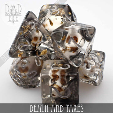 Death and Taxes Dice Set (Online Order Only)