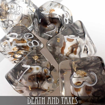 Death and Taxes Dice Set (Online Order Only)