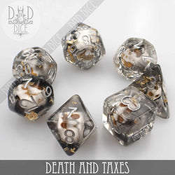 Death and Taxes Dice Set (Online Order Only)