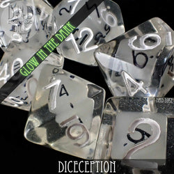 Diceception Glow in the Dark Dice Set (Online Order Only)