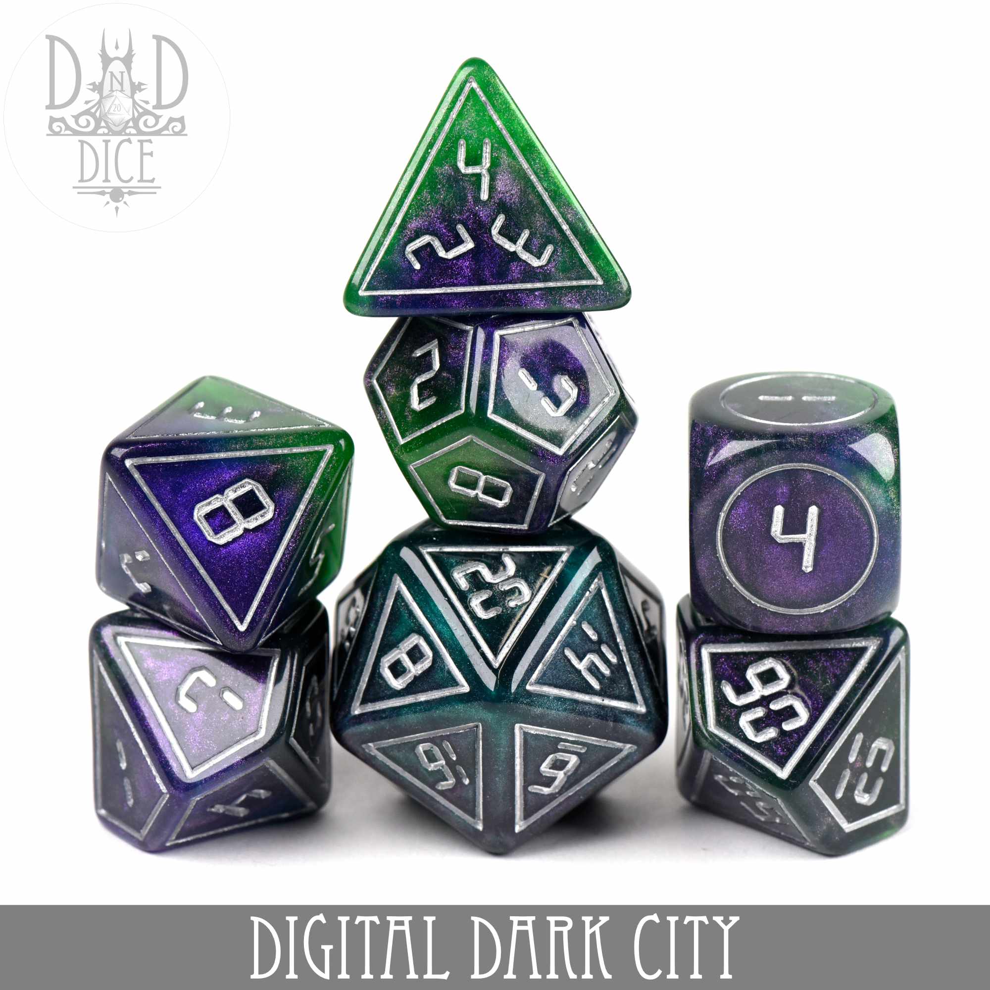Digital Dark City Dice Set (Online Order Only)