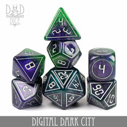 Digital Dark City Dice Set (Online Order Only)