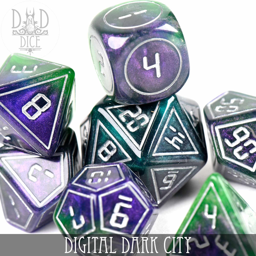 Digital Dark City Dice Set (Online Order Only)