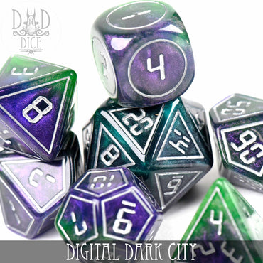 Digital Dark City Dice Set (Online Order Only)