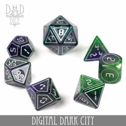 Digital Dark City Dice Set (Online Order Only)
